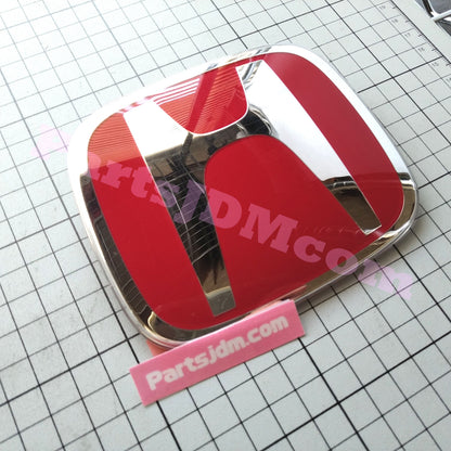 HONDA Genuine JDM CIVIC TYPE-R FK8 2017-2019 Front Red H Emblem