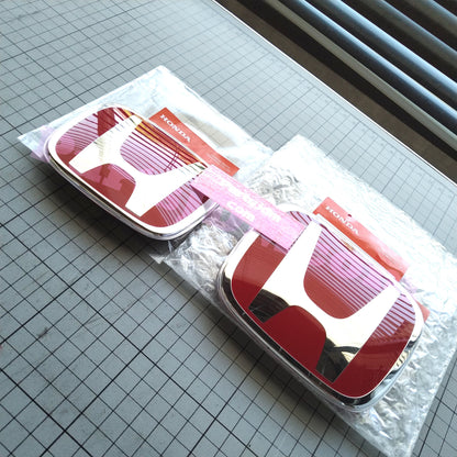 HONDA Genuine JDM CIVIC TYPE-R FK8 2017-2019 Front & Rear Red H Emblem Set OEM