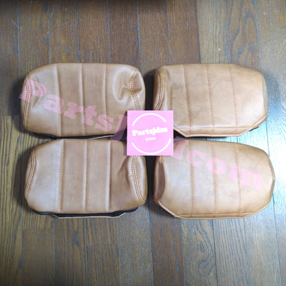 غطاء مقعد جلدي بلون الجمل لسيارة لاند كروزر برادو KZJ78G KZJ78W