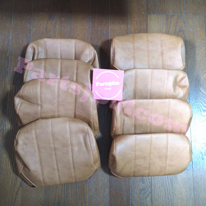 غطاء مقعد جلدي بلون الجمل لسيارة لاند كروزر برادو KZJ78G KZJ78W