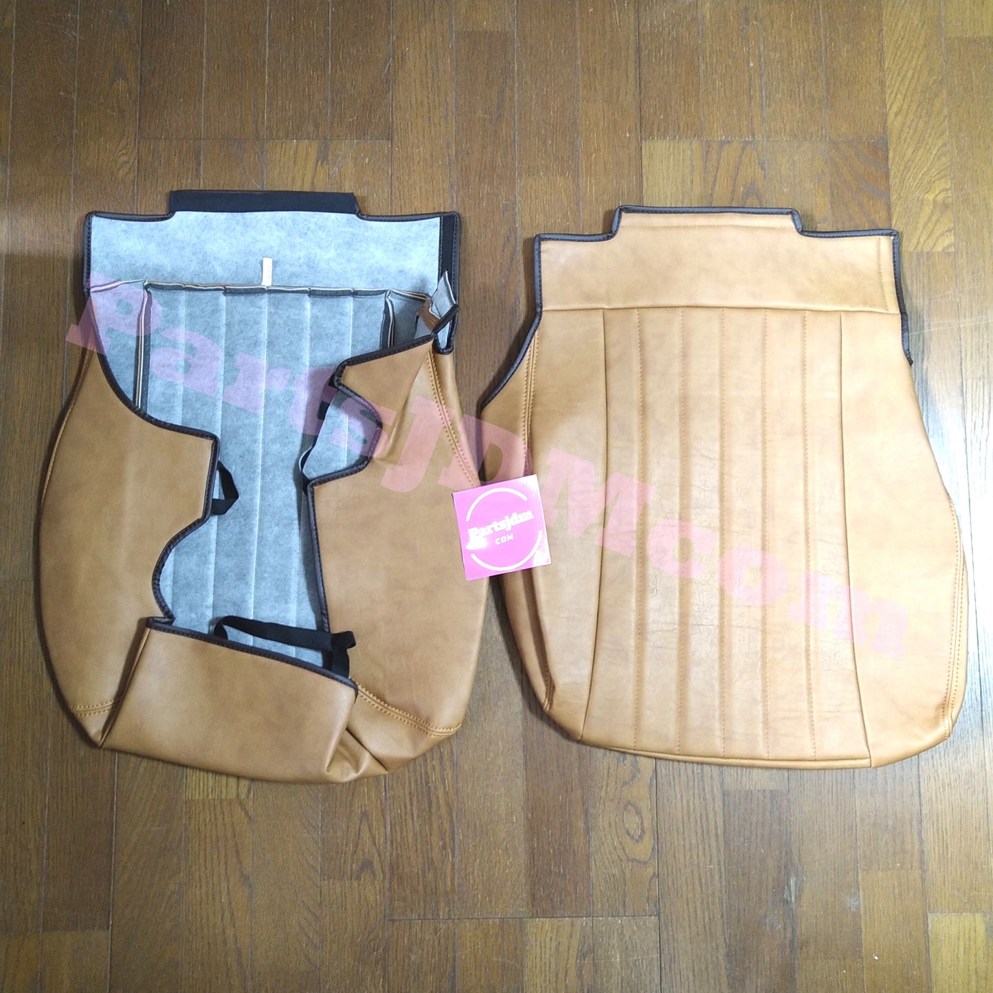 غطاء مقعد جلدي بلون الجمل لسيارة لاند كروزر برادو KZJ78G KZJ78W