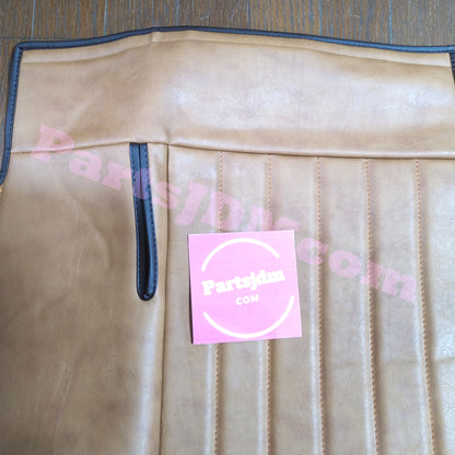 غطاء مقعد جلدي بلون الجمل لسيارة لاند كروزر برادو KZJ78G KZJ78W