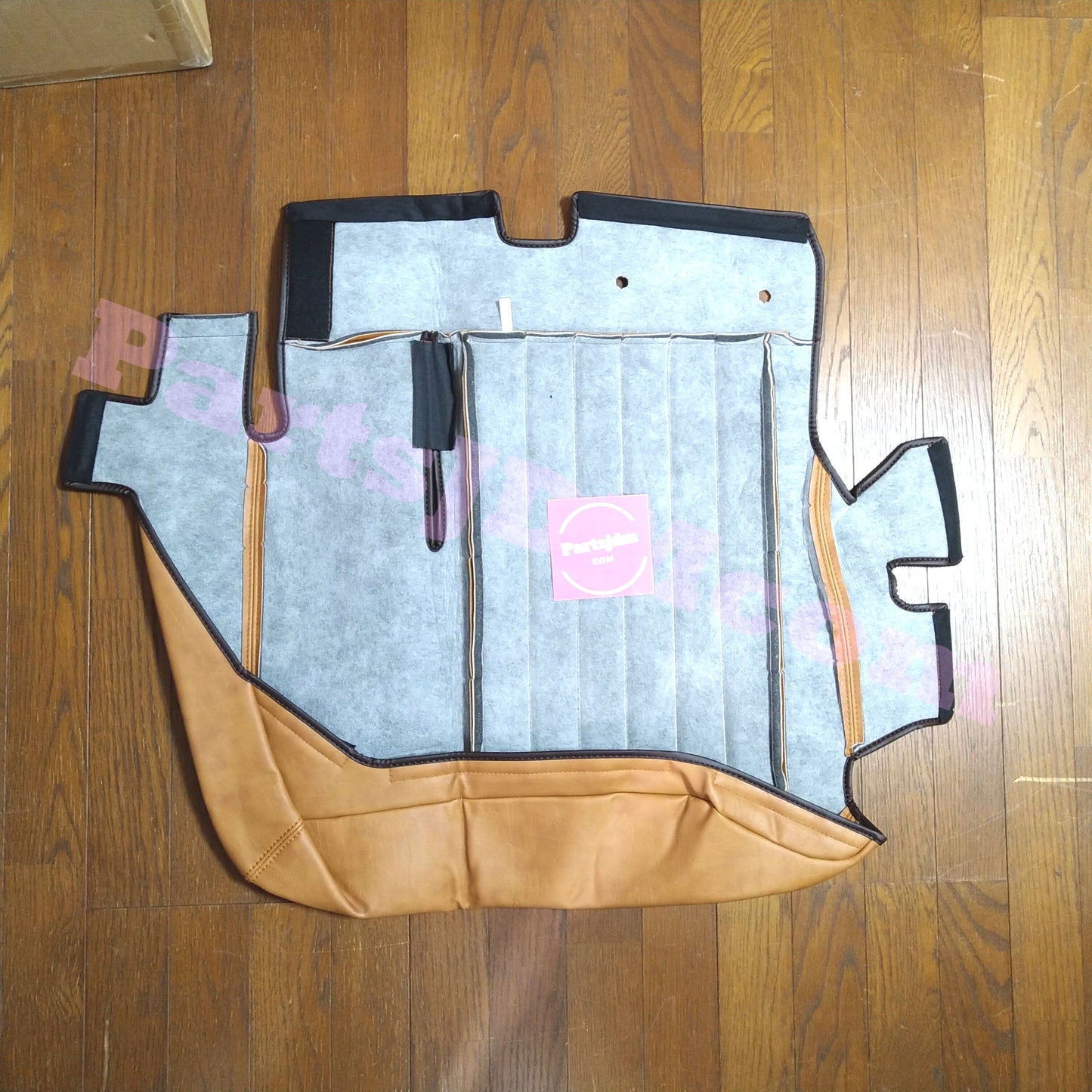 غطاء مقعد جلدي بلون الجمل لسيارة لاند كروزر برادو KZJ78G KZJ78W