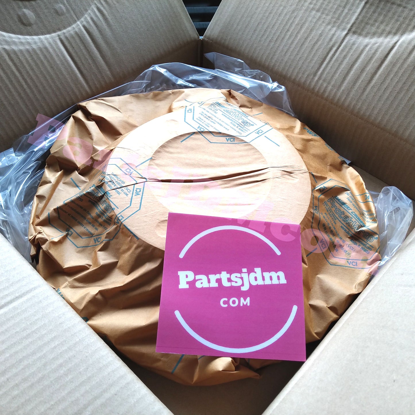 Front Brake Rotor and Pad Set + Rear Brake Shoe Set for Toyota Land Cruiser Prado KZJ71G / KZJ78G – Made in Japan by MK Kashiyama – Painted Finish