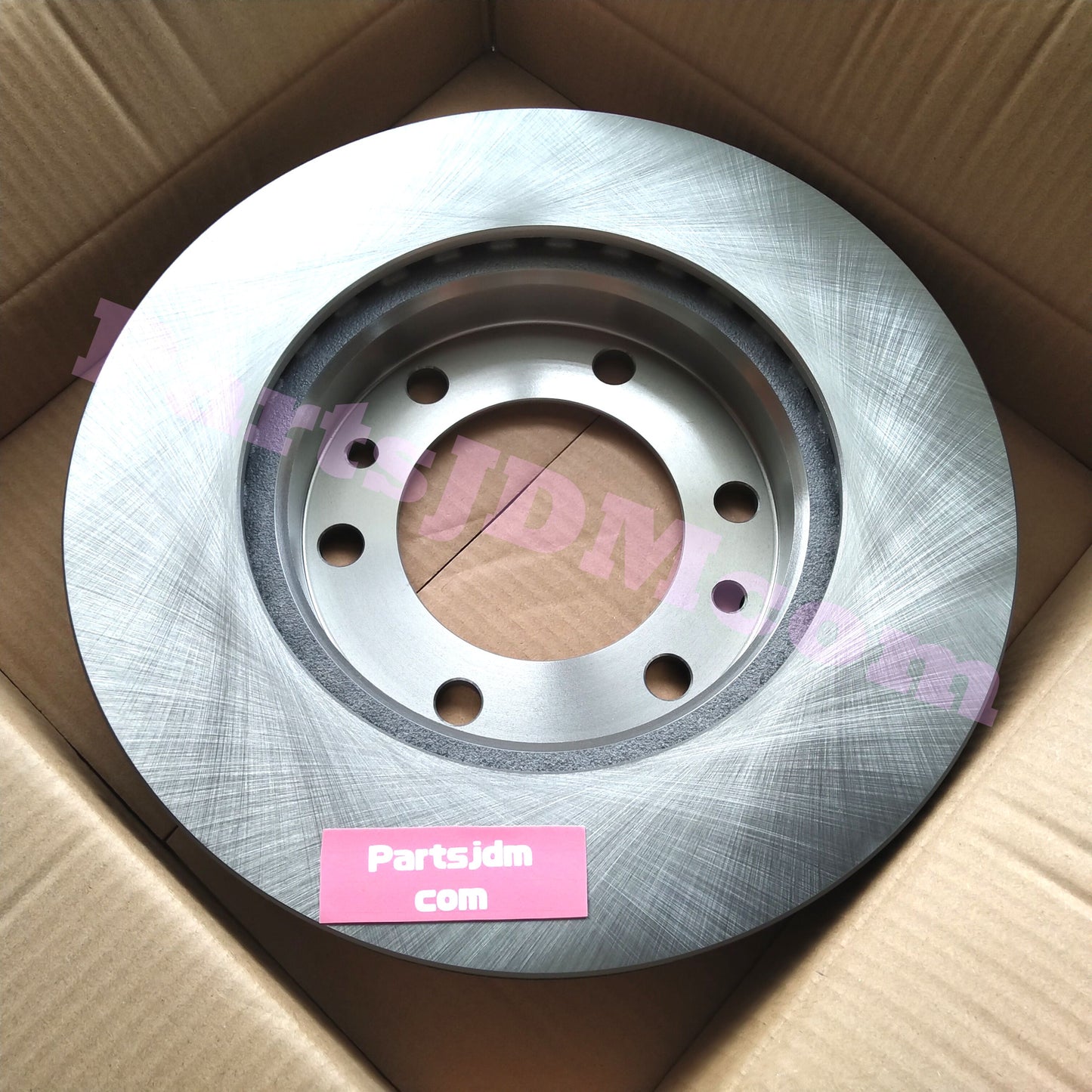 Front Brake Rotor and Pad Set + Rear Brake Shoe Set for Toyota Land Cruiser Prado KZJ71G / KZJ78G – Made in Japan by MK Kashiyama – Painted Finish