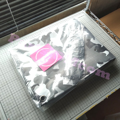 Tonneau Cover Camouflage Gray for Daihatsu Hijet Honda Acty Kei Truck