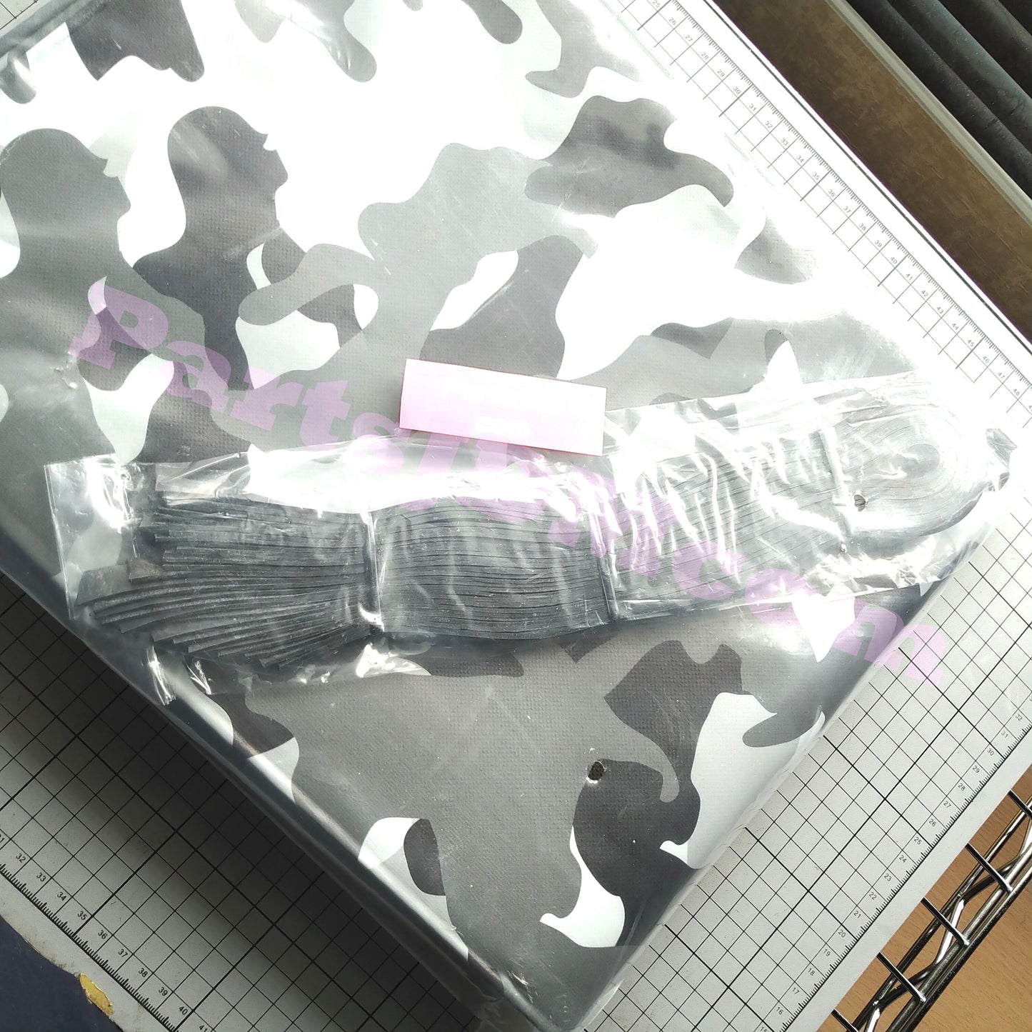 Tonneau Cover Camouflage Gray for Daihatsu Hijet Honda Acty Kei Truck