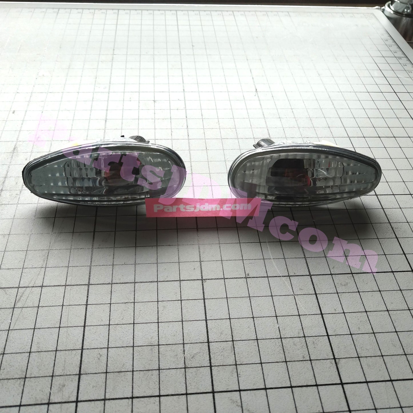 Mitsubishi Delica JDM 94-07 Crystal Euro Side Markers Side blinkers With orange bulb