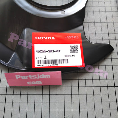 HONDA Genuine JDM CR-X EG2 CIVIC EG EK4 EJ1 RH LH Set Front Brake Splash Guard OEM 45255-SR3-V01 x2