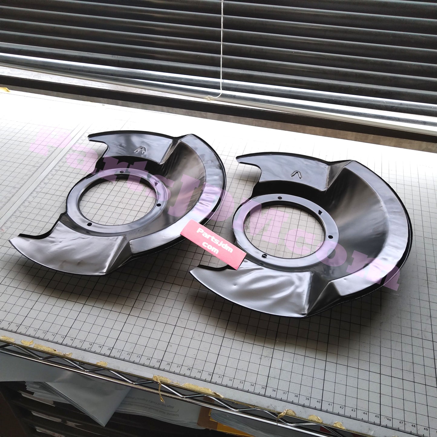 HONDA Genuine JDM CR-X EG2 CIVIC EG EK4 EJ1 RH LH Set Front Brake Splash Guard OEM 45255-SR3-V01 x2