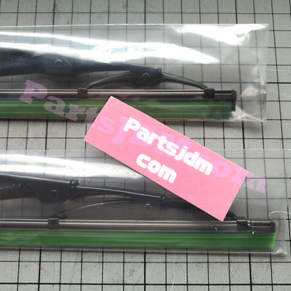 Water-Repellent Front Wiper Blade Set (2pcs) Fits Honda Acty HA1–HA5 / HH1–HH4