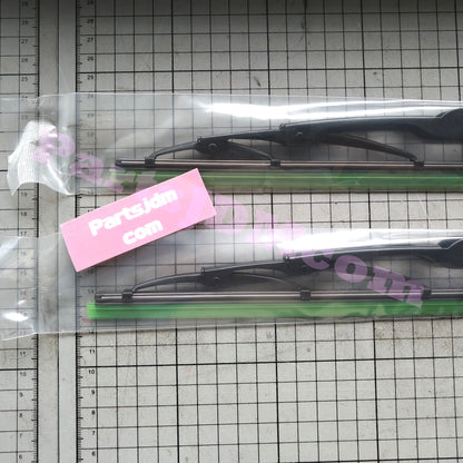 Water-Repellent Front Wiper Blade Set (2pcs) Fits Honda Acty HA1–HA5 / HH1–HH4