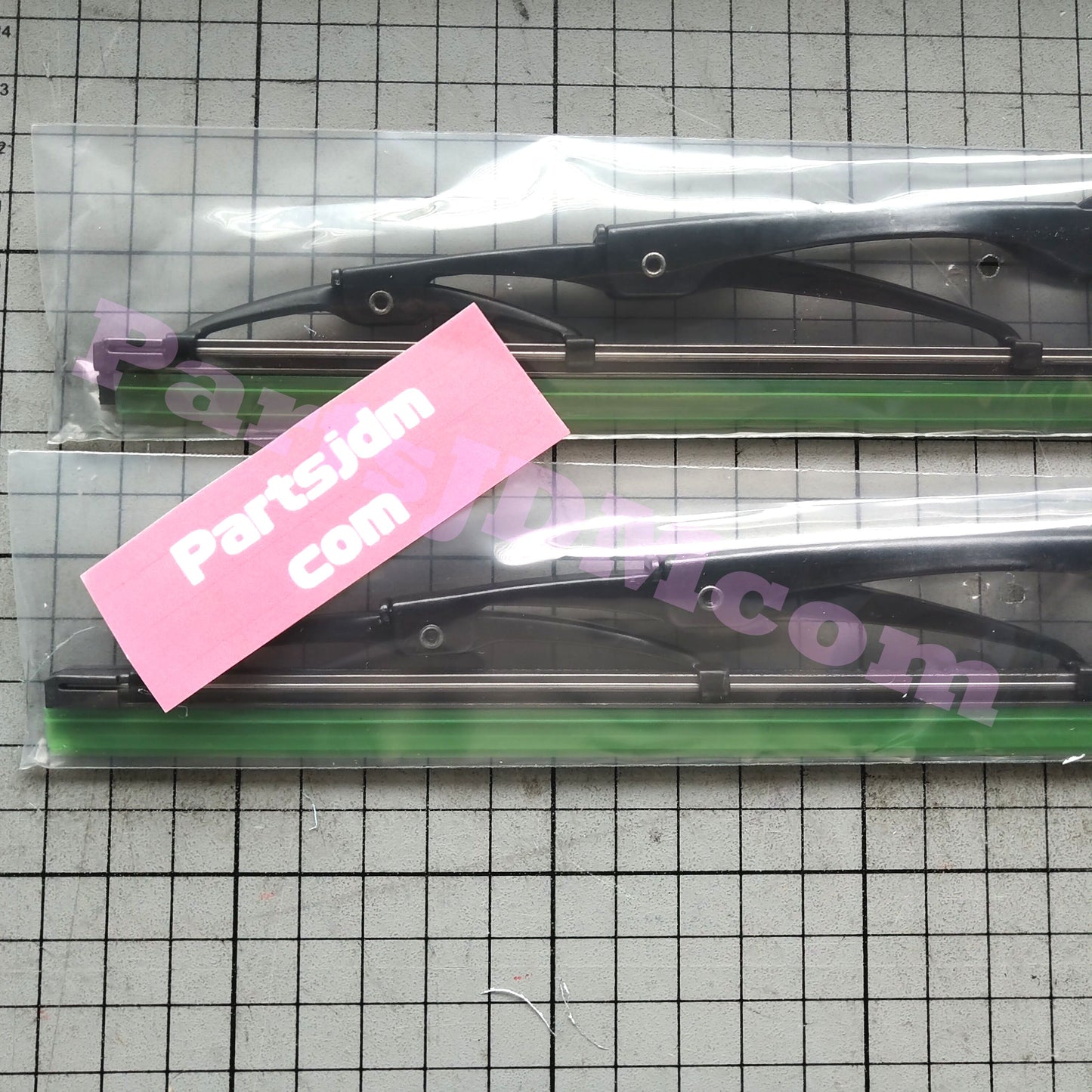 Water-Repellent Front Wiper Blade Set (2pcs) Fits Honda Acty HA1–HA5 / HH1–HH4