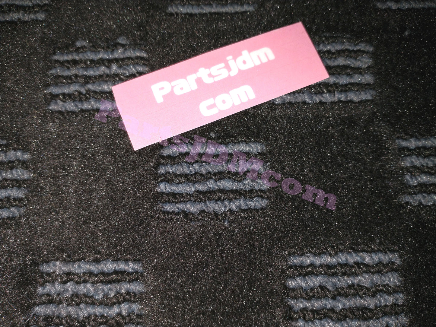 For Subaru Sambar Truck TT1 TT2 Floor Mat Check Pattern Black & Gray For AT