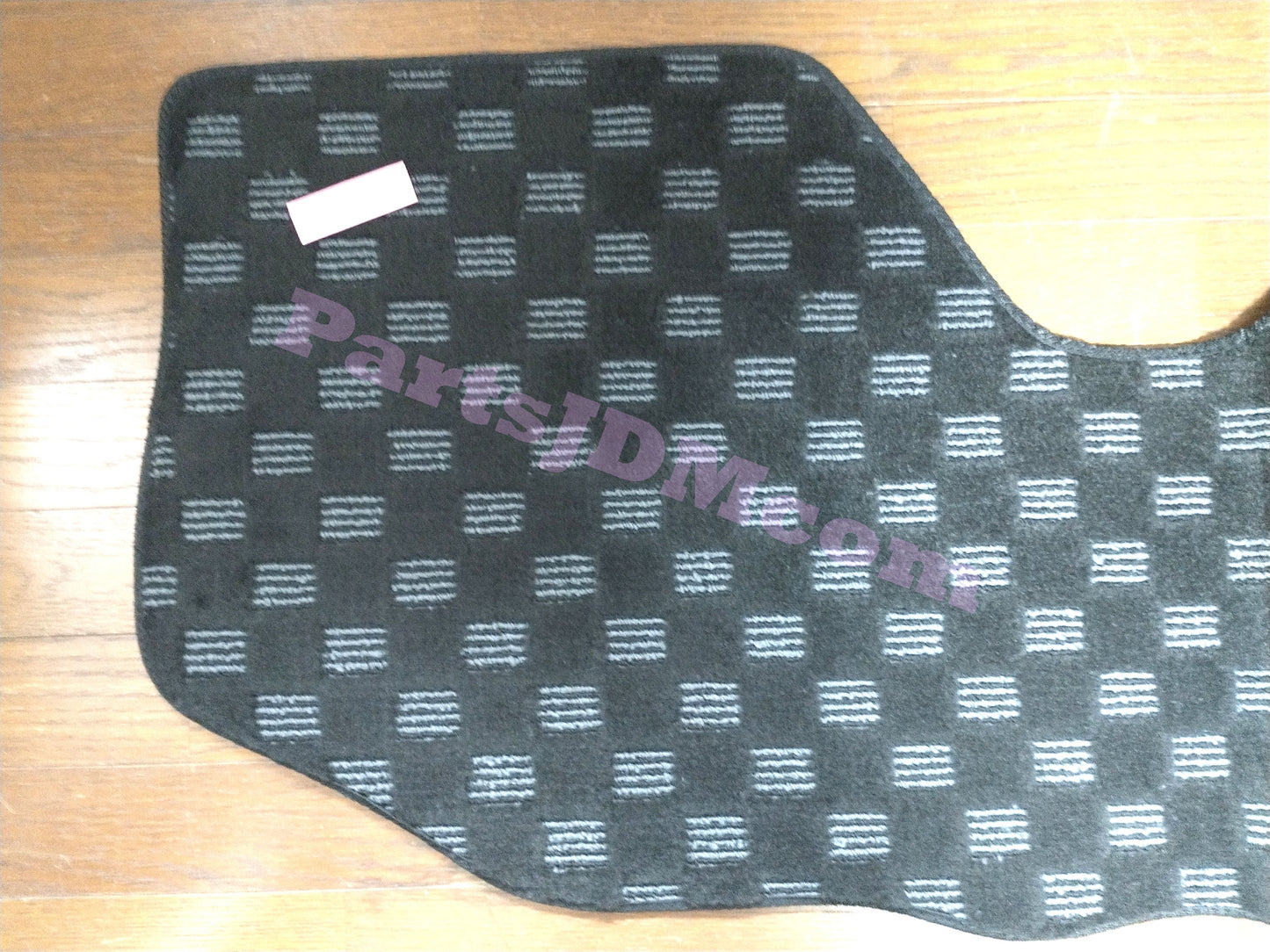 For Subaru Sambar Truck TT1 TT2 Floor Mat Check Pattern Black & Gray For AT