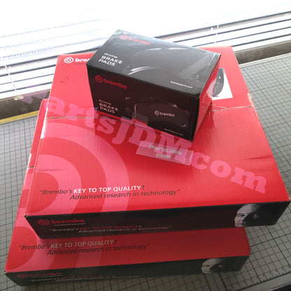 Brembo Front Brake Disc &Pad Set Fit Land Cruiser Prado KZJ78G KZJ78W