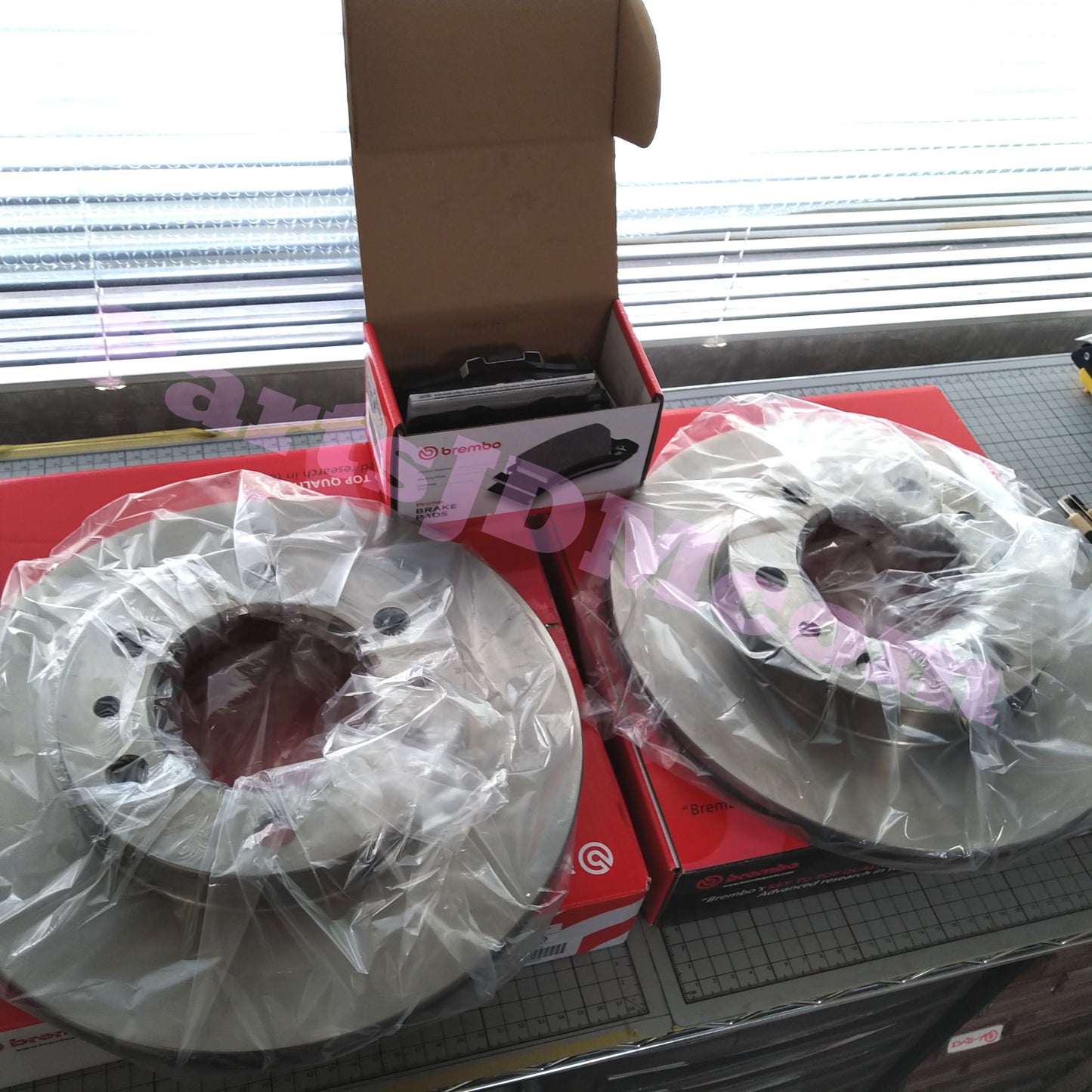 Brembo Front Brake Disc &Pad Set Fit Land Cruiser Prado KZJ78G KZJ78W