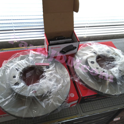 Brembo Front Brake Disc &Pad Set Fit Land Cruiser Prado KZJ78G KZJ78W