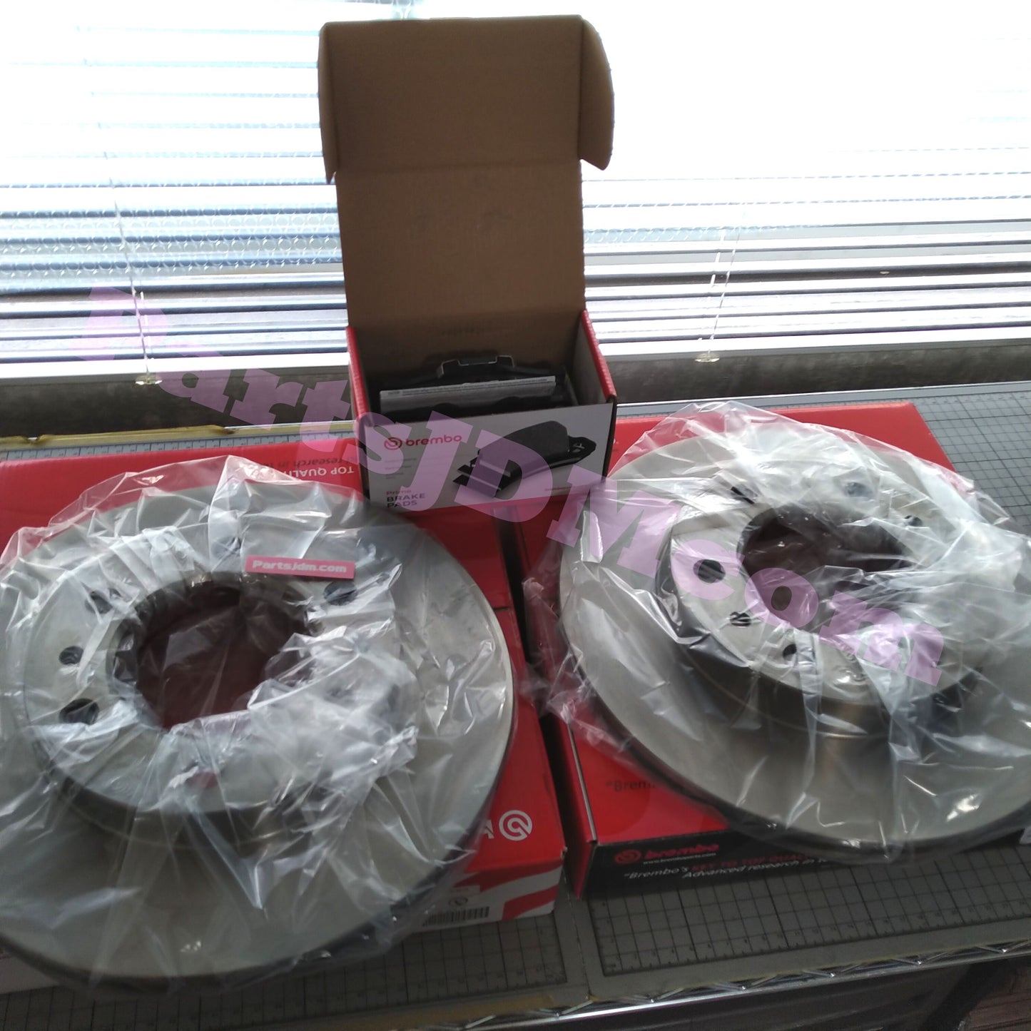 Brembo Front Brake Disc &Pad Set Fit Land Cruiser Prado KZJ78G KZJ78W