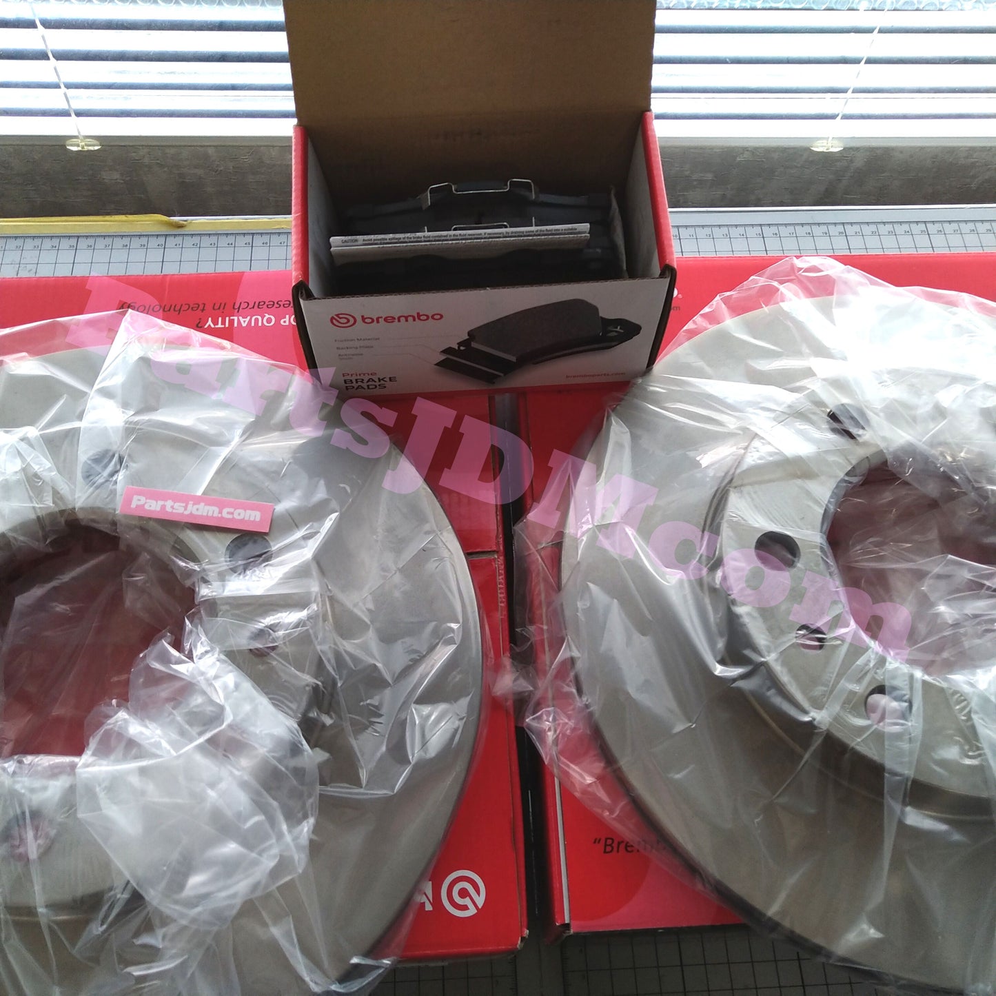 Brembo Front Brake Disc &Pad Set Fit Land Cruiser Prado KZJ78G KZJ78W