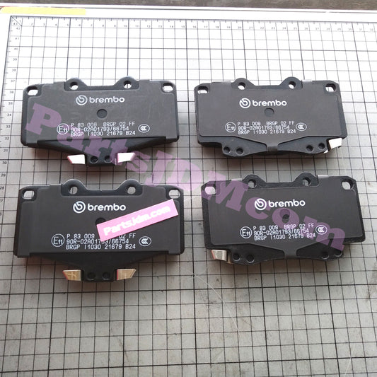 Brembo Brake Pad Black Set for Front Fit Land Cruiser Prado KZJ78G KZJ78W