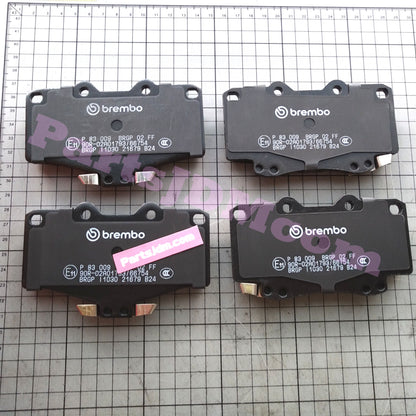 Brembo Brake Pad Black Set for Front Fit Land Cruiser Prado KZJ78G KZJ78W