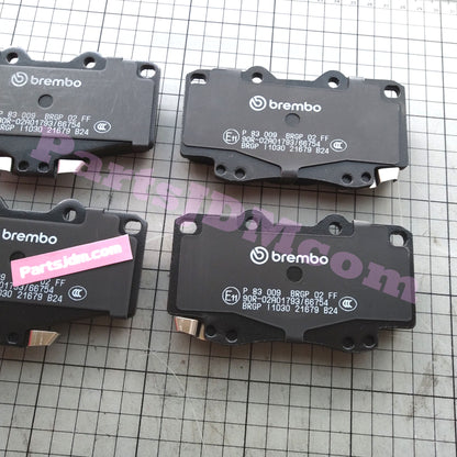 Brembo Brake Pad Black Set for Front Fit Land Cruiser Prado KZJ78G KZJ78W