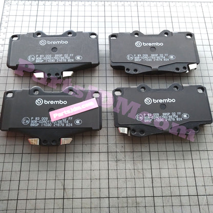 Brembo Brake Pad Black Set for Front Fit Land Cruiser Prado KZJ78G KZJ78W