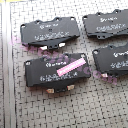 Brembo Brake Pad Black Set for Front Fit Land Cruiser Prado KZJ78G KZJ78W