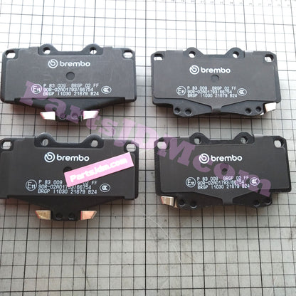 Brembo Brake Pad Black Set for Front Fit Land Cruiser Prado KZJ78G KZJ78W