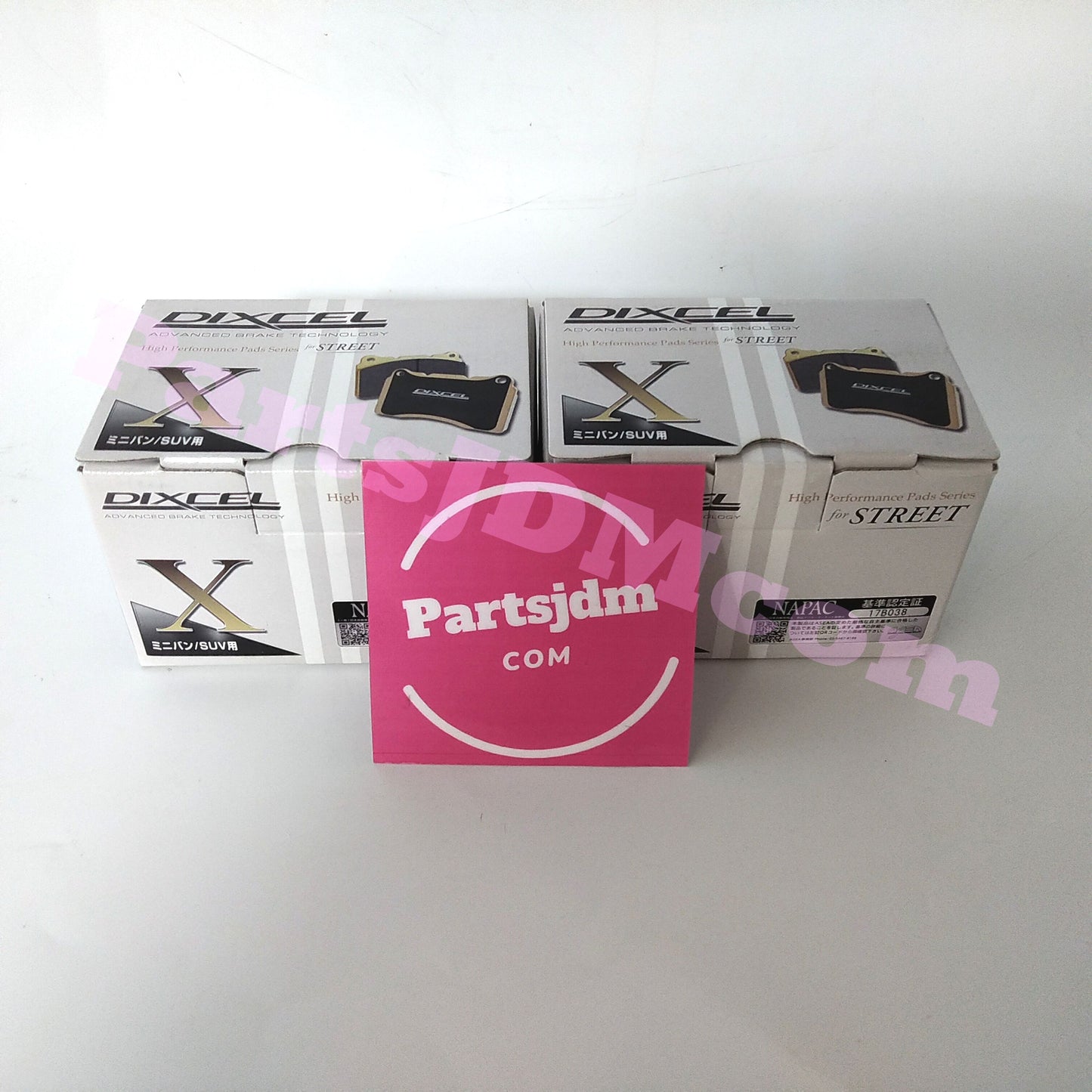 طقم تيل فرامل DIXCEL من النوع X لسيارة واحدة، يناسب لاند كروزر برادو KZJ78G KZJ78W