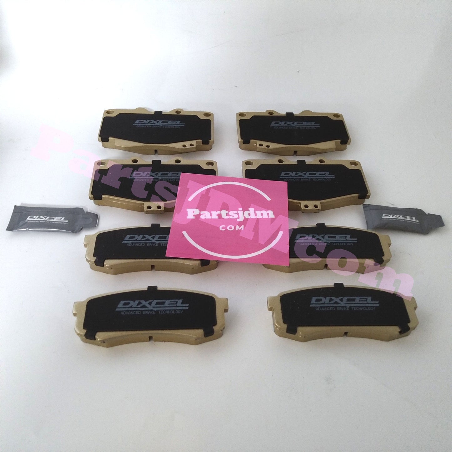 طقم تيل فرامل DIXCEL من النوع X لسيارة واحدة، يناسب لاند كروزر برادو KZJ78G KZJ78W