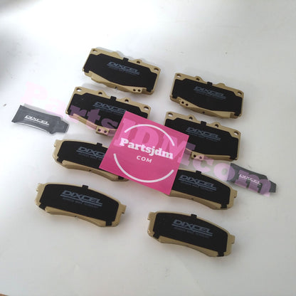 طقم تيل فرامل DIXCEL من النوع X لسيارة واحدة، يناسب لاند كروزر برادو KZJ78G KZJ78W