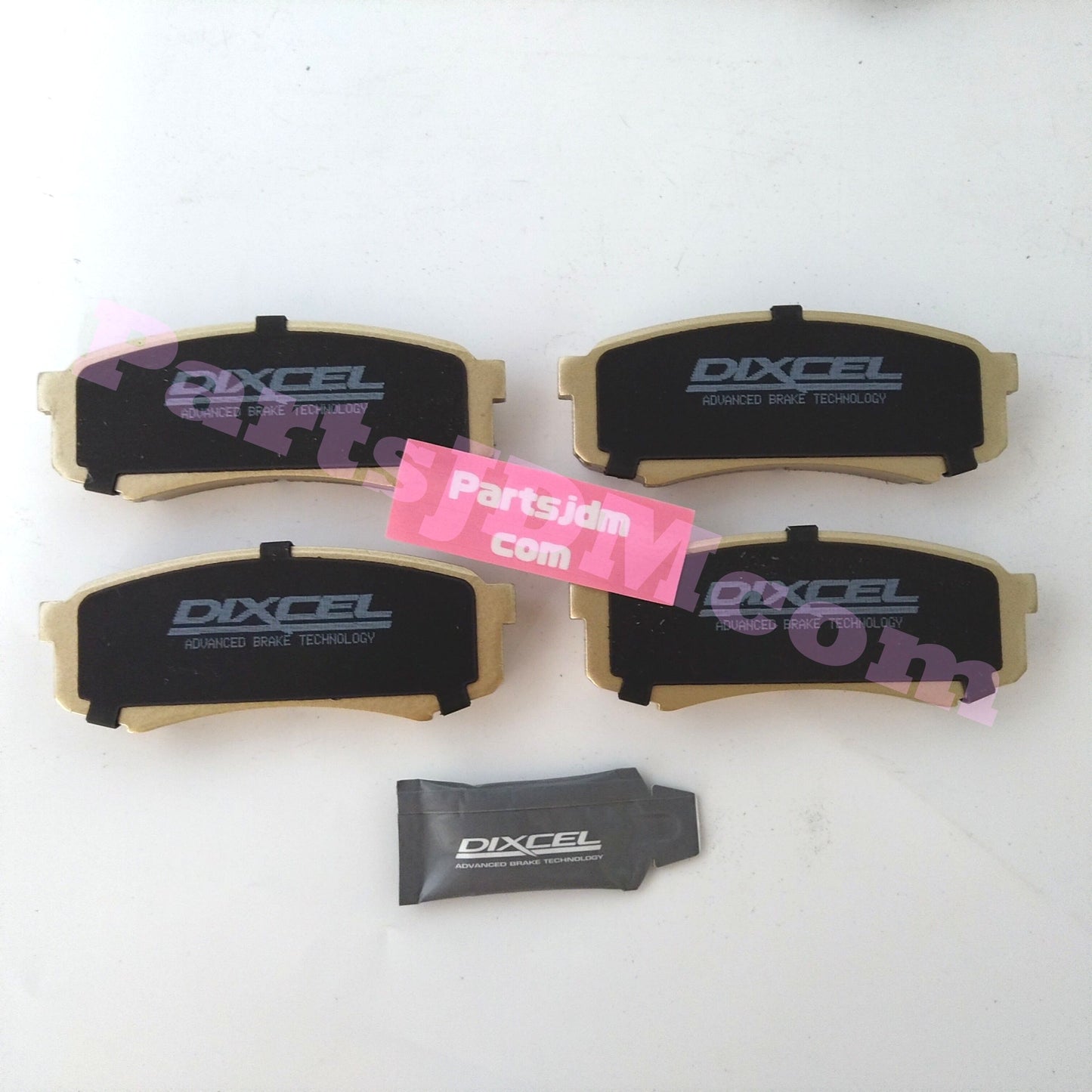 طقم تيل فرامل DIXCEL من النوع X لسيارة واحدة، يناسب لاند كروزر برادو KZJ78G KZJ78W