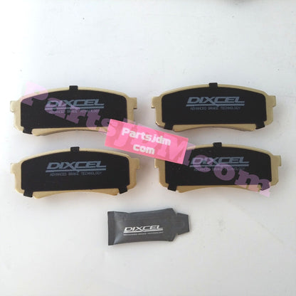 طقم تيل فرامل DIXCEL من النوع X لسيارة واحدة، يناسب لاند كروزر برادو KZJ78G KZJ78W