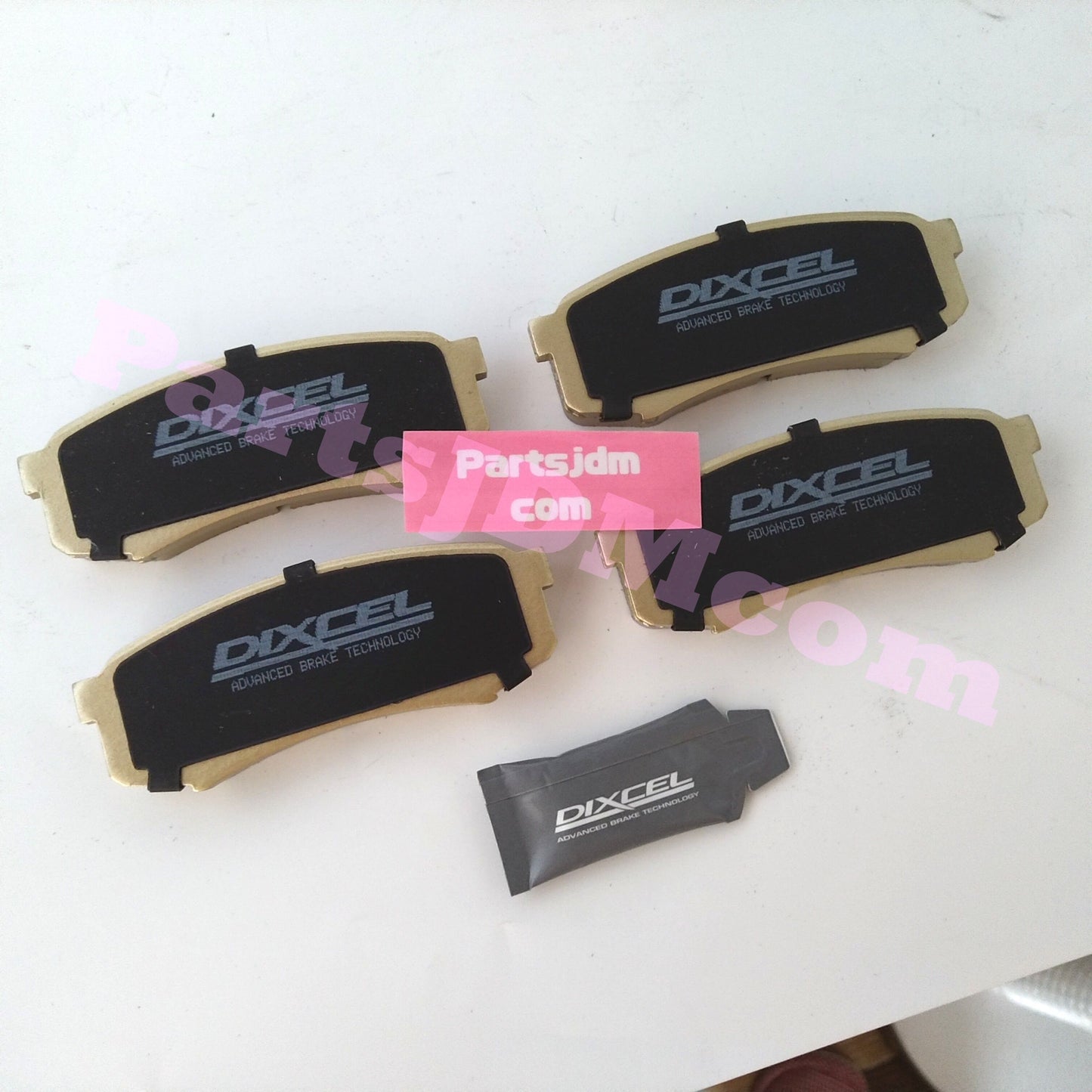 طقم تيل فرامل DIXCEL من النوع X لسيارة واحدة، يناسب لاند كروزر برادو KZJ78G KZJ78W