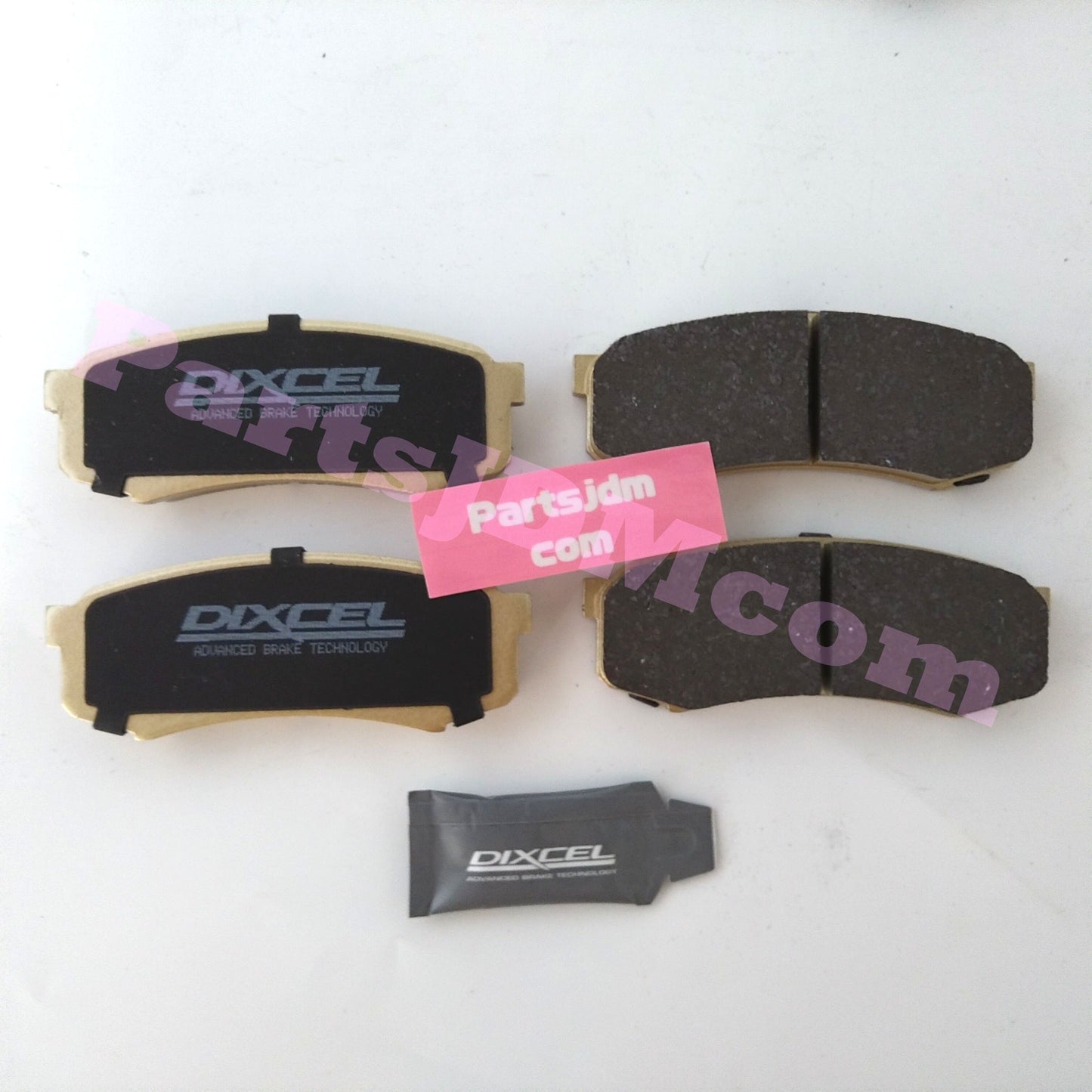 طقم تيل فرامل DIXCEL من النوع X لسيارة واحدة، يناسب لاند كروزر برادو KZJ78G KZJ78W