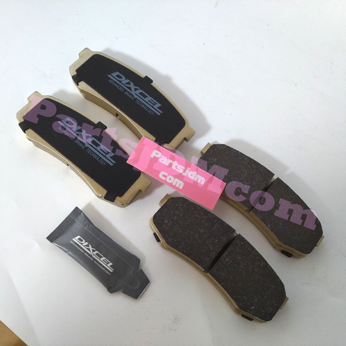 طقم تيل فرامل DIXCEL من النوع X لسيارة واحدة، يناسب لاند كروزر برادو KZJ78G KZJ78W