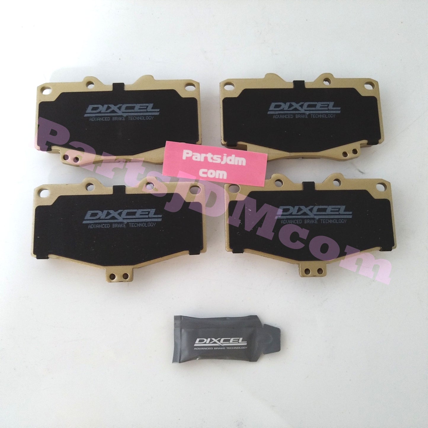 طقم تيل فرامل DIXCEL من النوع X لسيارة واحدة، يناسب لاند كروزر برادو KZJ78G KZJ78W