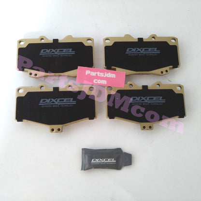 طقم تيل فرامل DIXCEL من النوع X لسيارة واحدة، يناسب لاند كروزر برادو KZJ78G KZJ78W