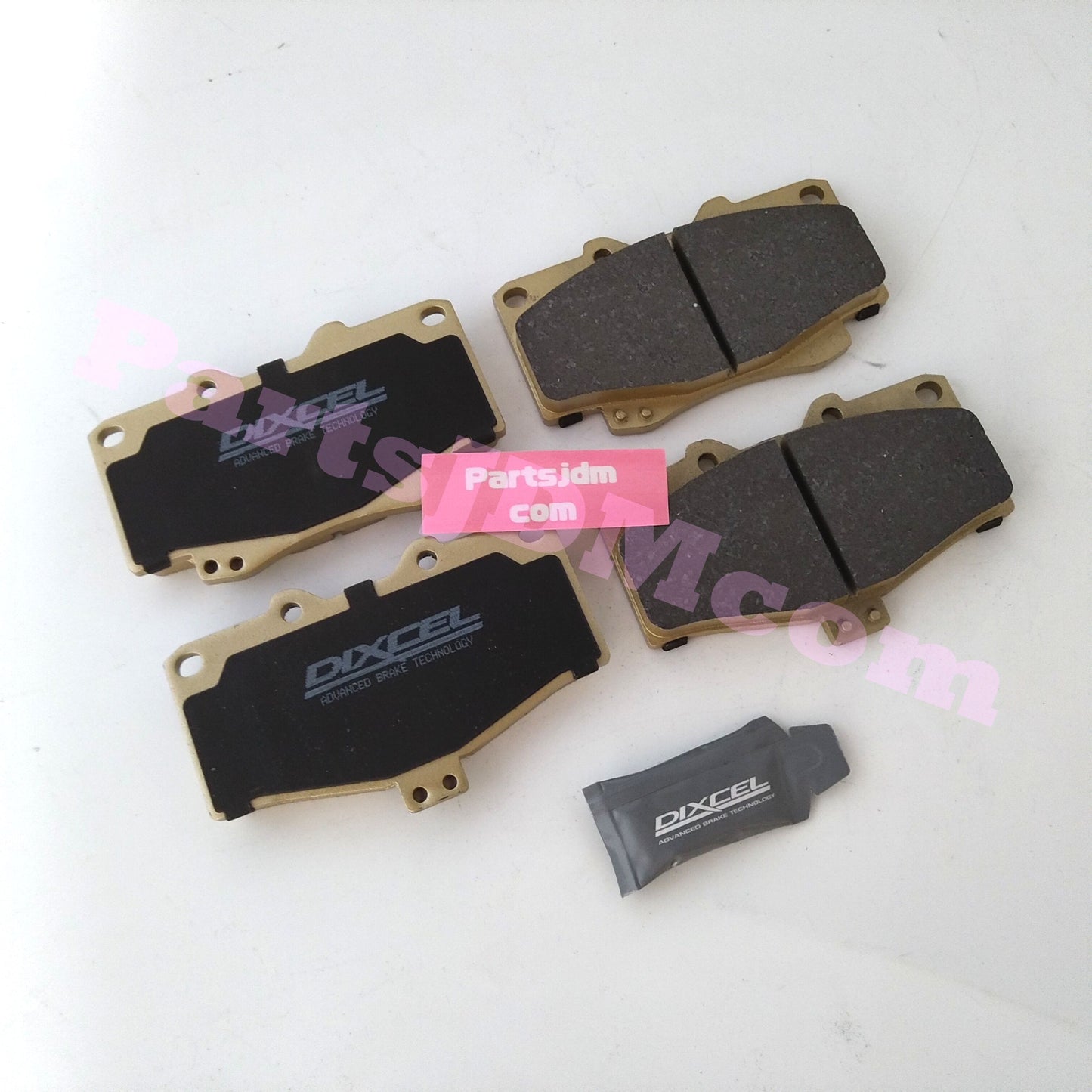 طقم تيل فرامل DIXCEL من النوع X لسيارة واحدة، يناسب لاند كروزر برادو KZJ78G KZJ78W