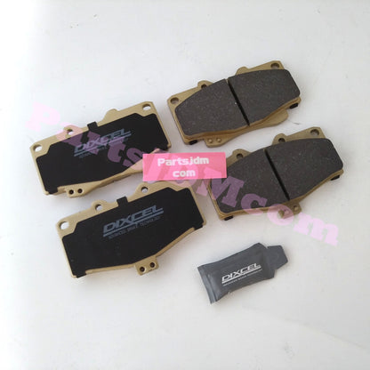 طقم تيل فرامل DIXCEL من النوع X لسيارة واحدة، يناسب لاند كروزر برادو KZJ78G KZJ78W