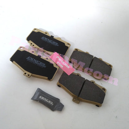 طقم تيل فرامل DIXCEL من النوع X لسيارة واحدة، يناسب لاند كروزر برادو KZJ78G KZJ78W