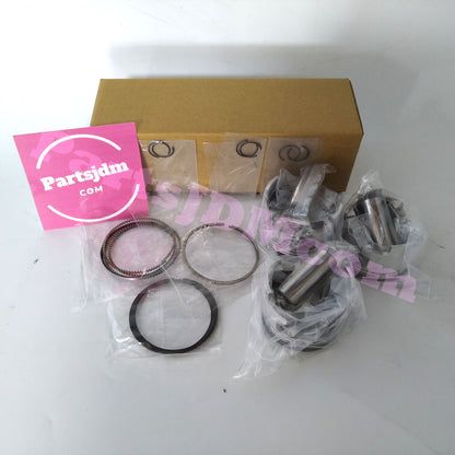 Oversized Piston Set (+0.25mm) for Suzuki Jimny JA22 / JB23 with K6A Engine