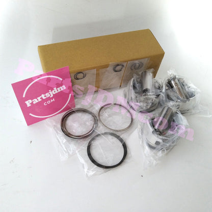 Oversized Piston Set (+0.25mm) for Suzuki Jimny JA22 / JB23 with K6A Engine