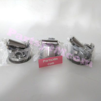 Oversized Piston Set (+0.25mm) for Suzuki Jimny JA22 / JB23 with K6A Engine