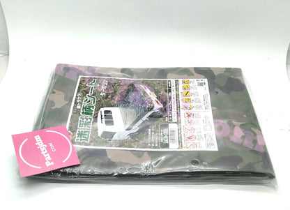 Tonneau Cover Camouflage green for Daihatsu Hijet Honda Acty Kei Truck Black