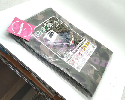 Tonneau Cover Camouflage green for Daihatsu Hijet Honda Acty Kei Truck Black