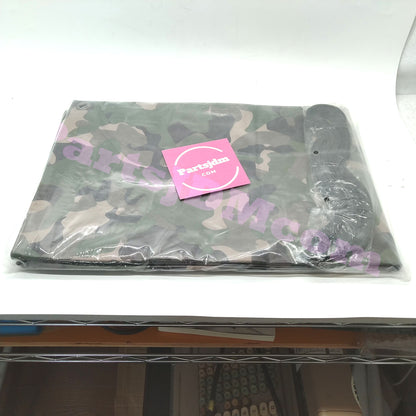 Tonneau Cover Camouflage green for Daihatsu Hijet Honda Acty Kei Truck Black