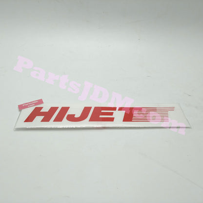 ملصق نموذجي بأحرف حمراء لسيارة دايهاستو هايجت